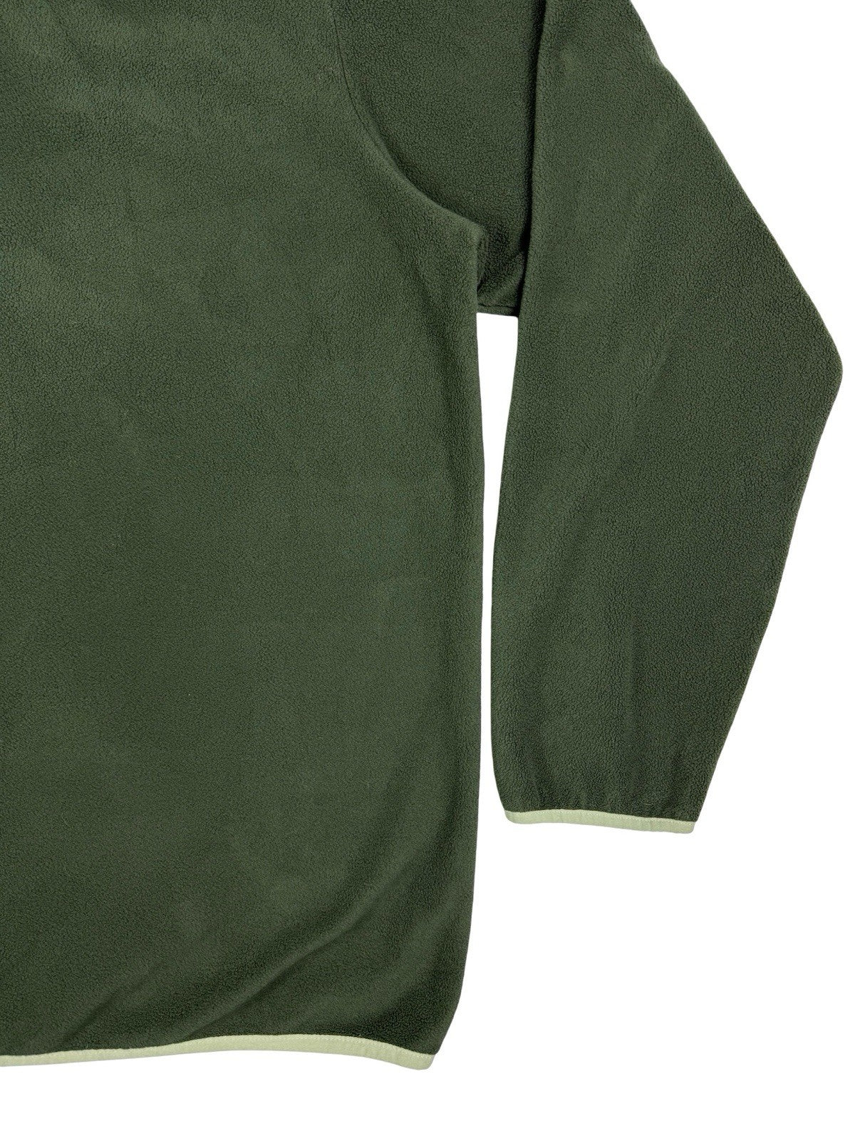 Columbia Green Colourblock Half Zip Outdoor Fleece Jumper 2XL