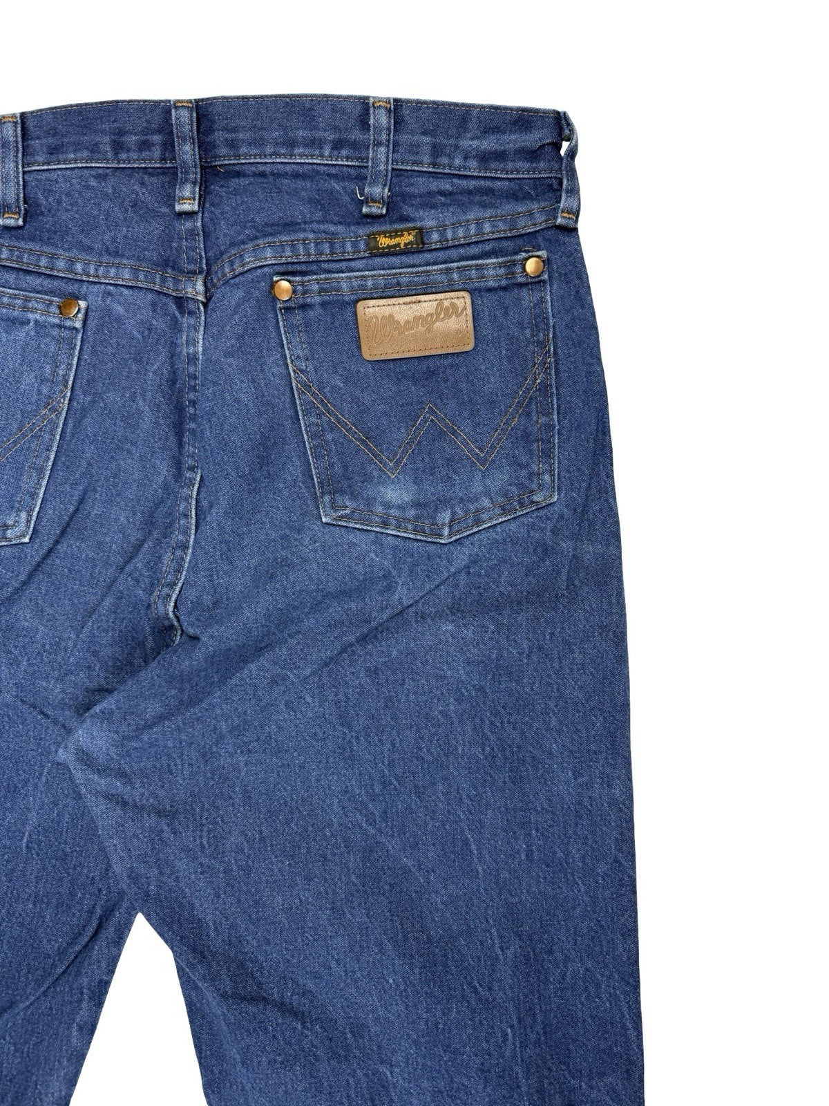 Wrangler 13MWZ Original Cowboy Cut Blue Denim Jeans 35W 36L