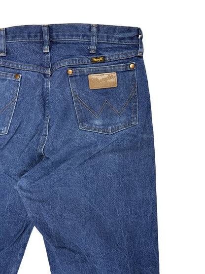 Wrangler 13MWZ Original Cowboy Cut Blue Denim Jeans 35W 36L