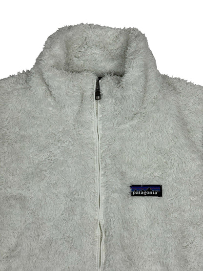 Patagonia White Los Gatos Fleece Gillet Bodywarmer Medium