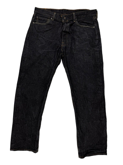 Levi's 501 Dark Blue Denim Jeans 36W 32L