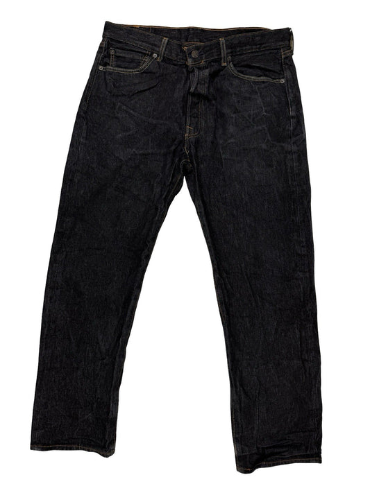 Levi's 501 Dark Blue Denim Jeans 36W 32L