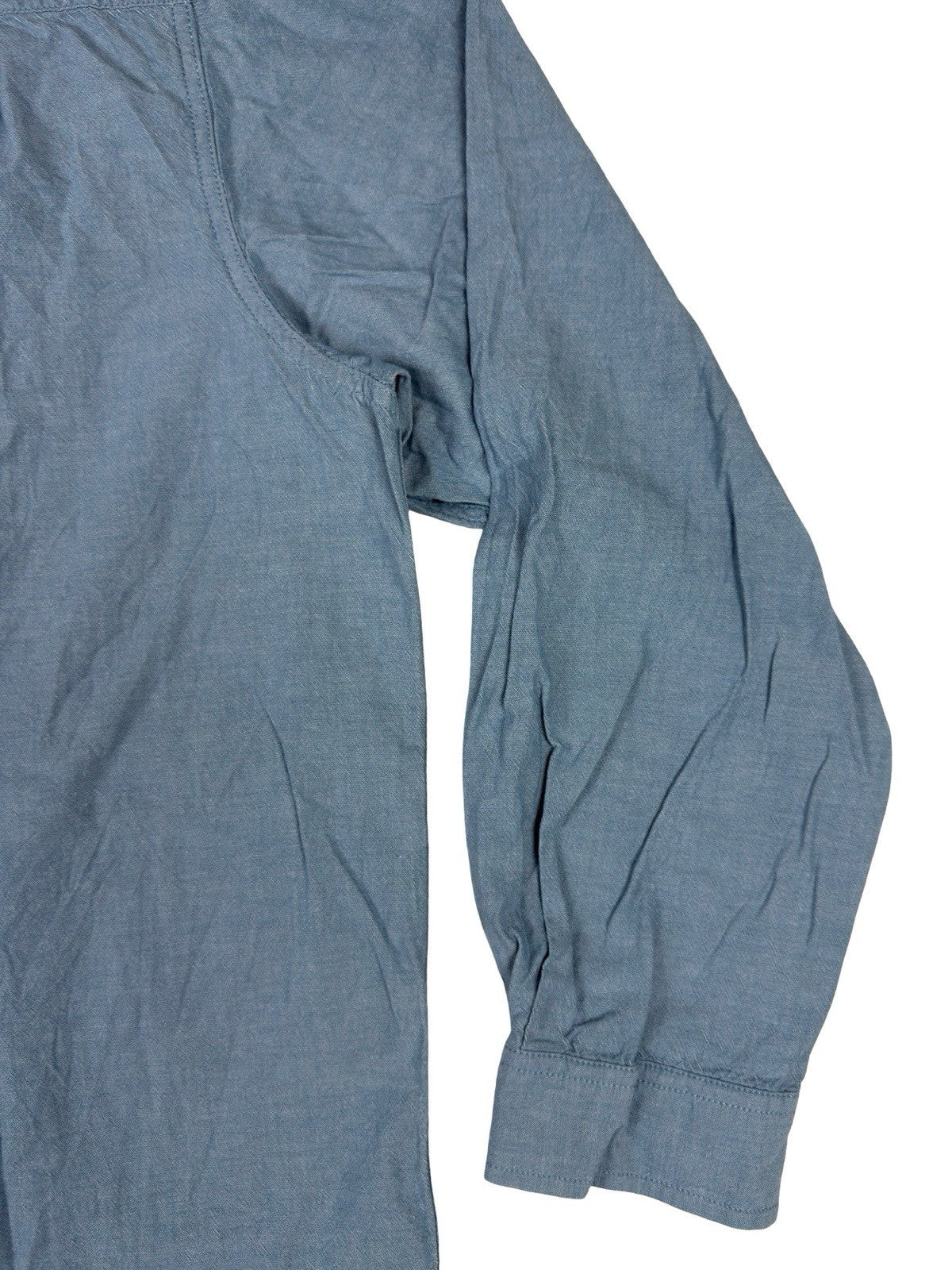 Carhartt Loose Fit Midweight Denim Blue Chambray Long Sleeve Shirt XL