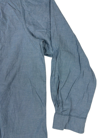 Carhartt Loose Fit Midweight Denim Blue Chambray Long Sleeve Shirt XL