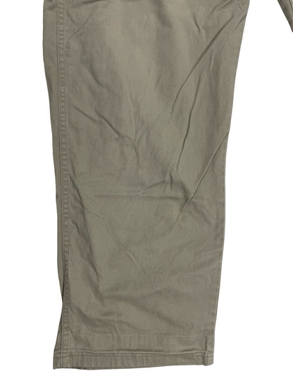Wrangler Beige Legacy Cargo Twill Chino Trousers Relaxed Fit 36W 32L