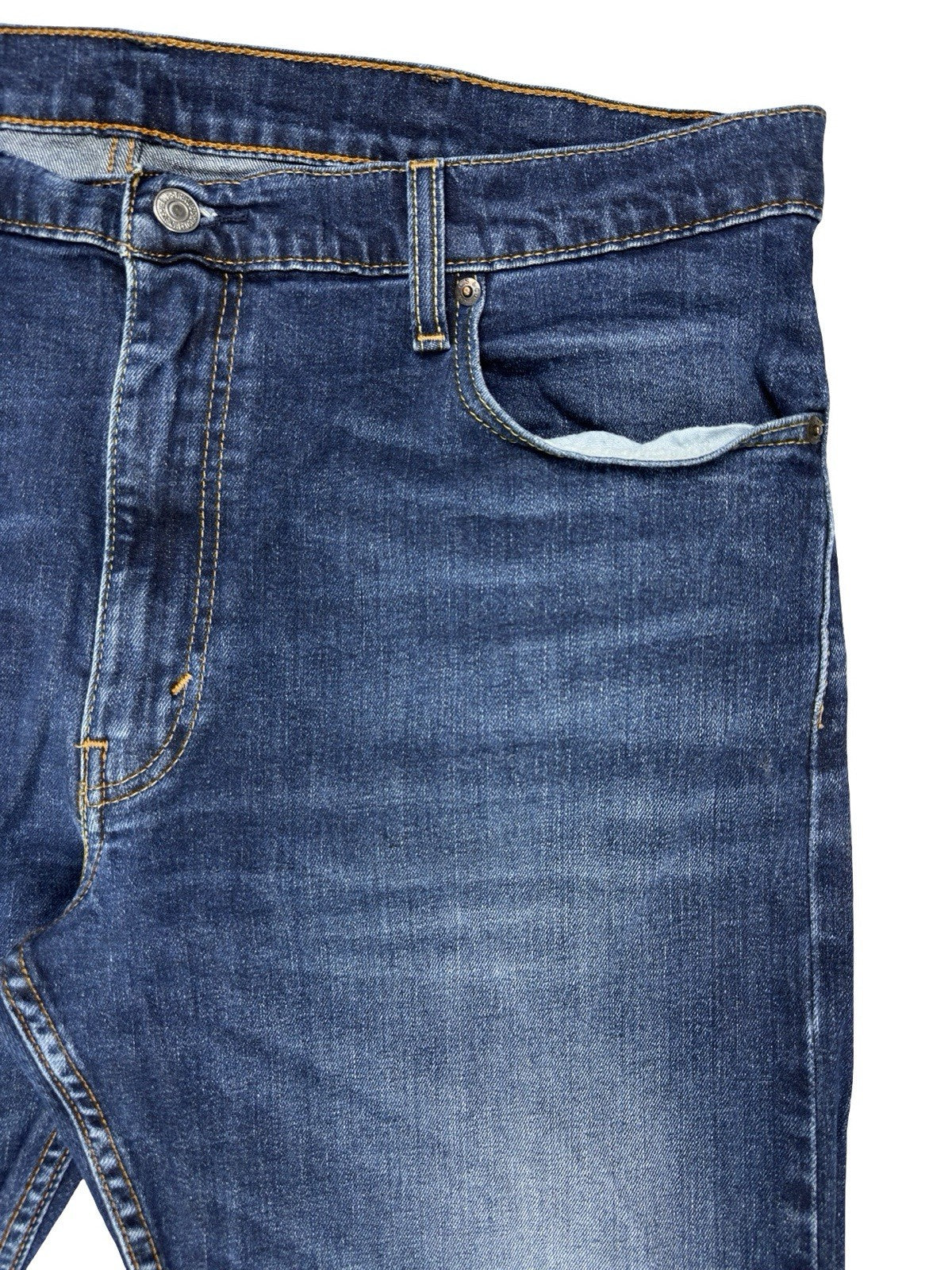 Levi's 569 Loose Straight Fit Blue Denim Jeans 38W 30L