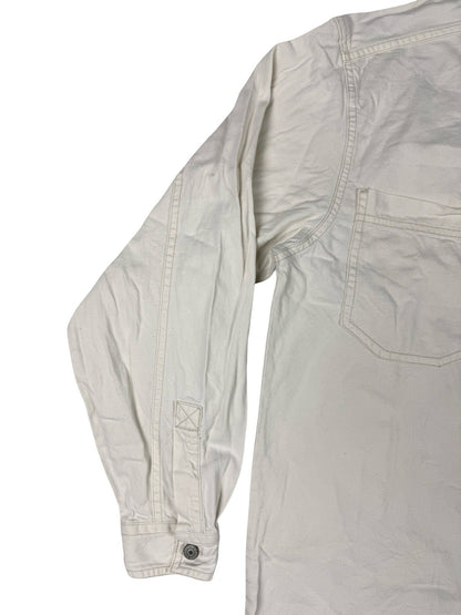 Levi's Vintage 90s White Button Cotton Western Shirt Size Small