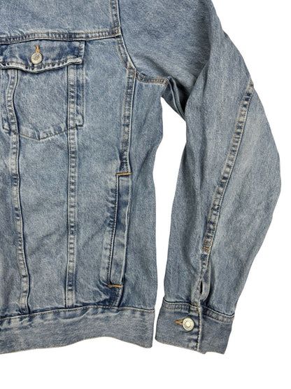H&M Blue Denim Trucker Jacket Medium