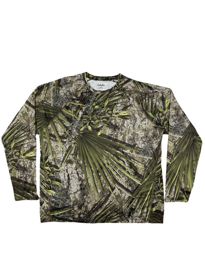 Cabela's Realtree Camo Low Country Polyester Long Sleeve Top XL