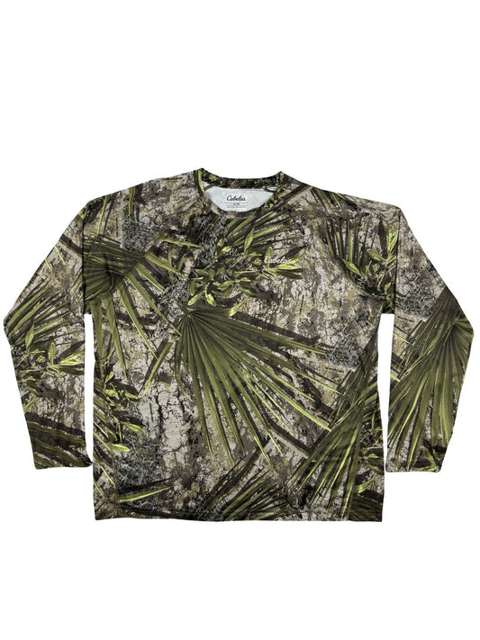Cabela's Realtree Camo Low Country Polyester Long Sleeve Top XL
