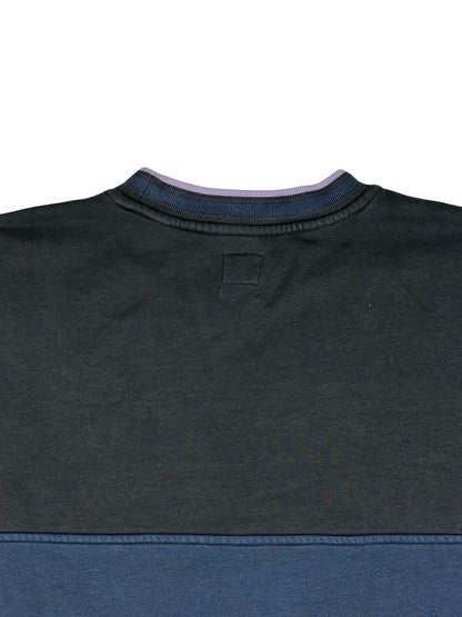 Levi's Black Colourblock Embroidered Relaxed Fit Jumper Large