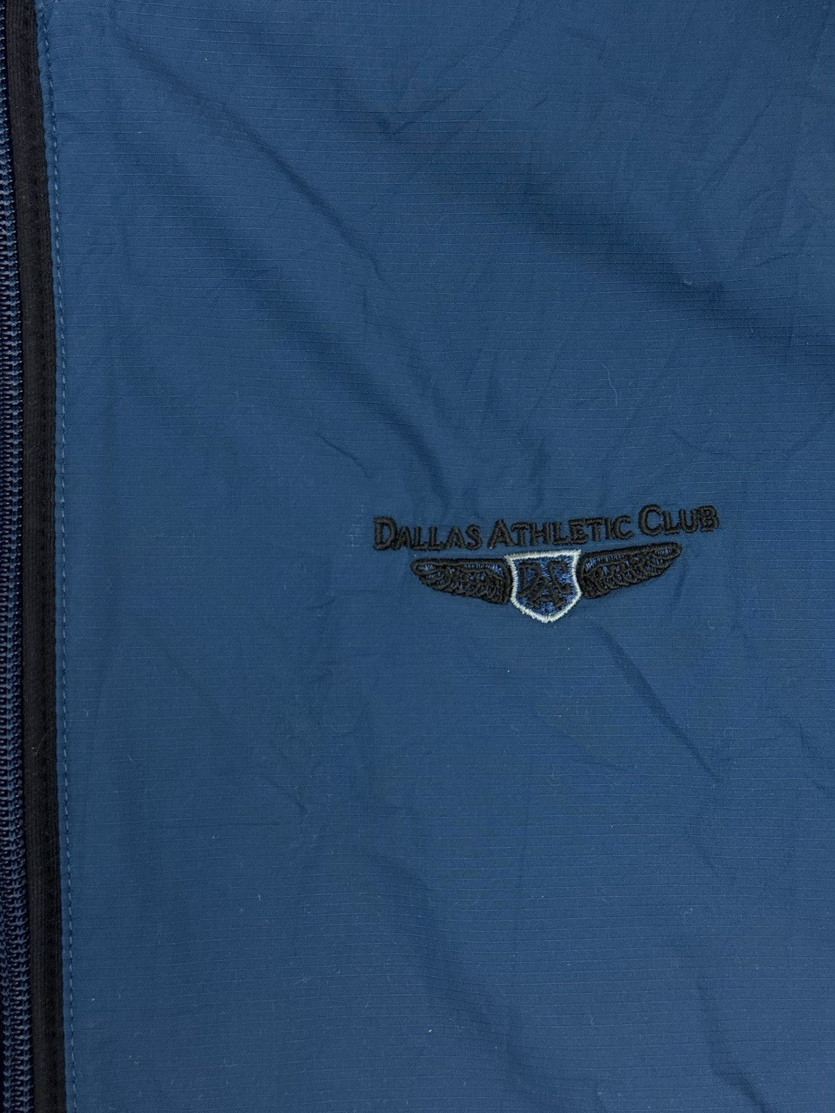 Adidas Blue Climaproof Dallas Athletic Club Zip Jacket 2XL