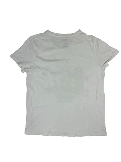 Looney Tunes White Printed That's All Folks Top Size 12-14