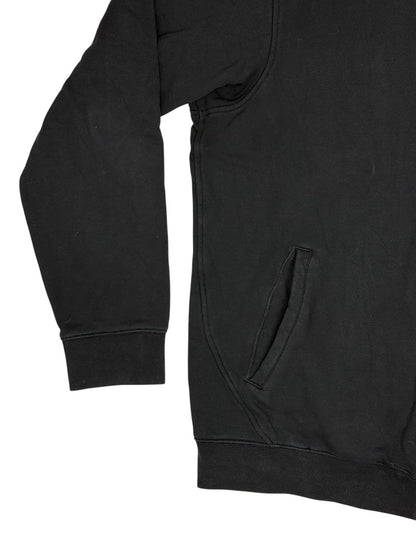 Reebok Black Retro Zip Cotton Fleece Lined Jacket XL