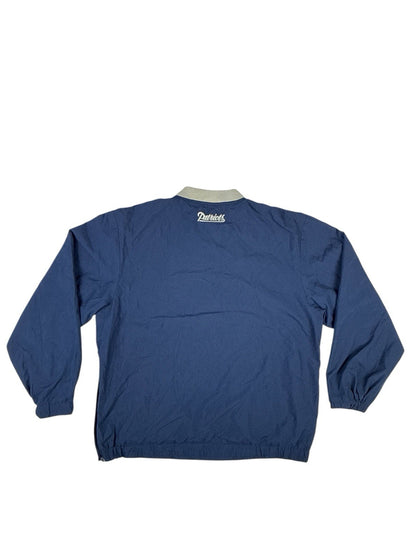 NFL New England Patriots Retro Blue Lined Jumper American Football Medium