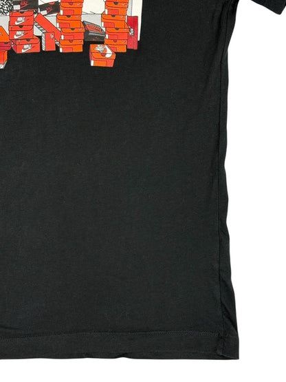 Nike Black Sneaker Culture Printed Top Small
