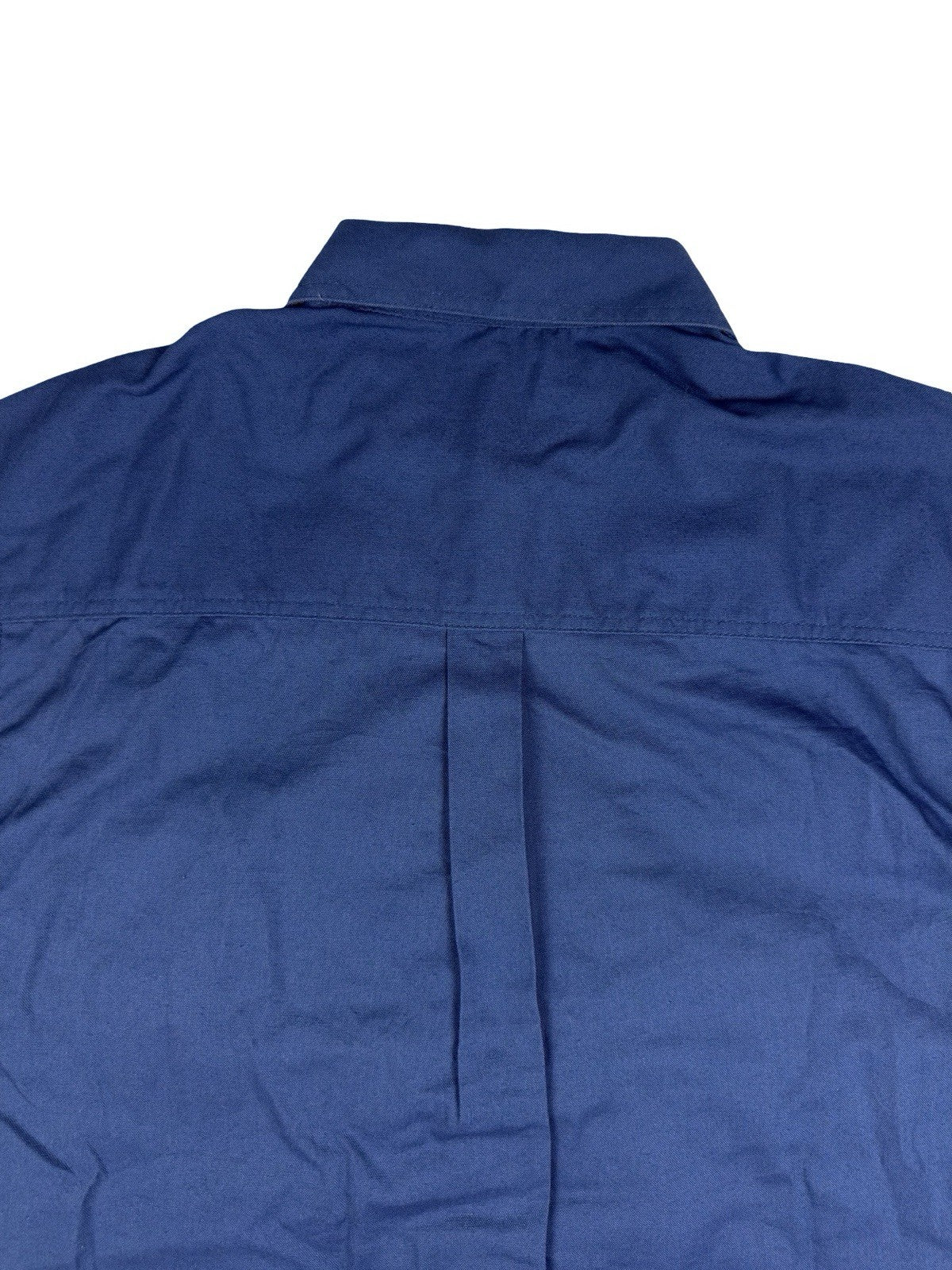 Carhartt Blue Short Sleeve Button Work Shirt Medium