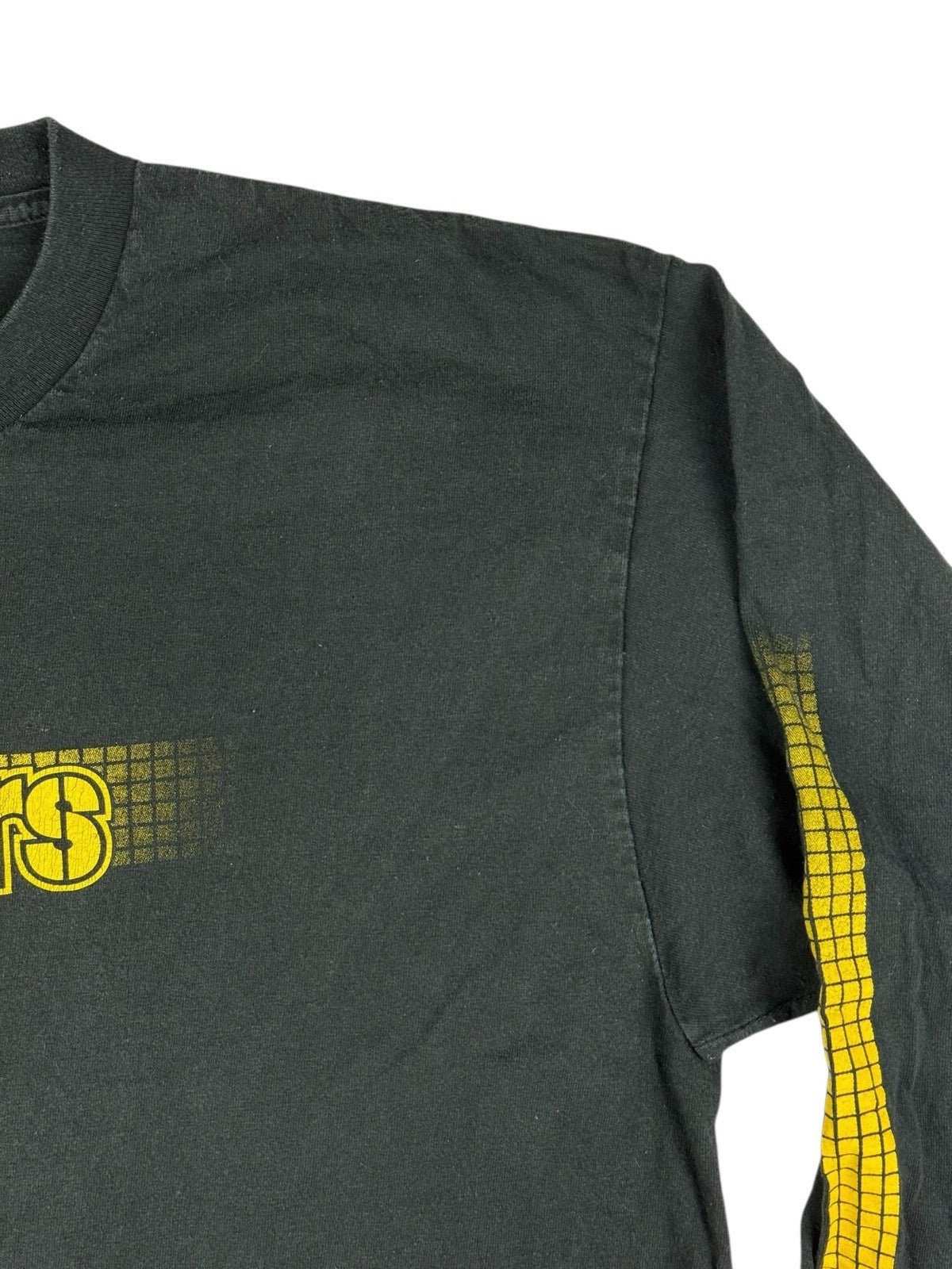 NFL Team Apparel Black Pittsburgh Steelers Long Sleeve Cotton Top XL