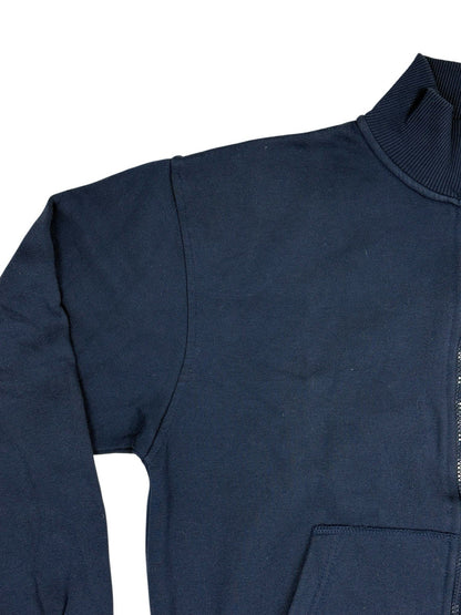 Umbro Blue Retro Zip Jumper Jacket Small