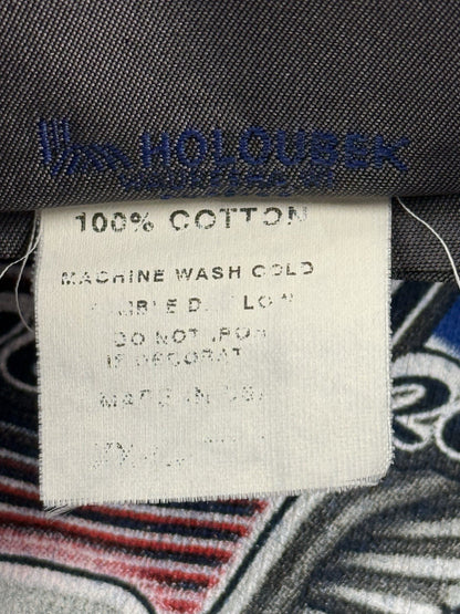 Buell Motorcycles Vtg Blue Long Sleeve Holoubek Milwaukee 40 Anniversary Top 3XL