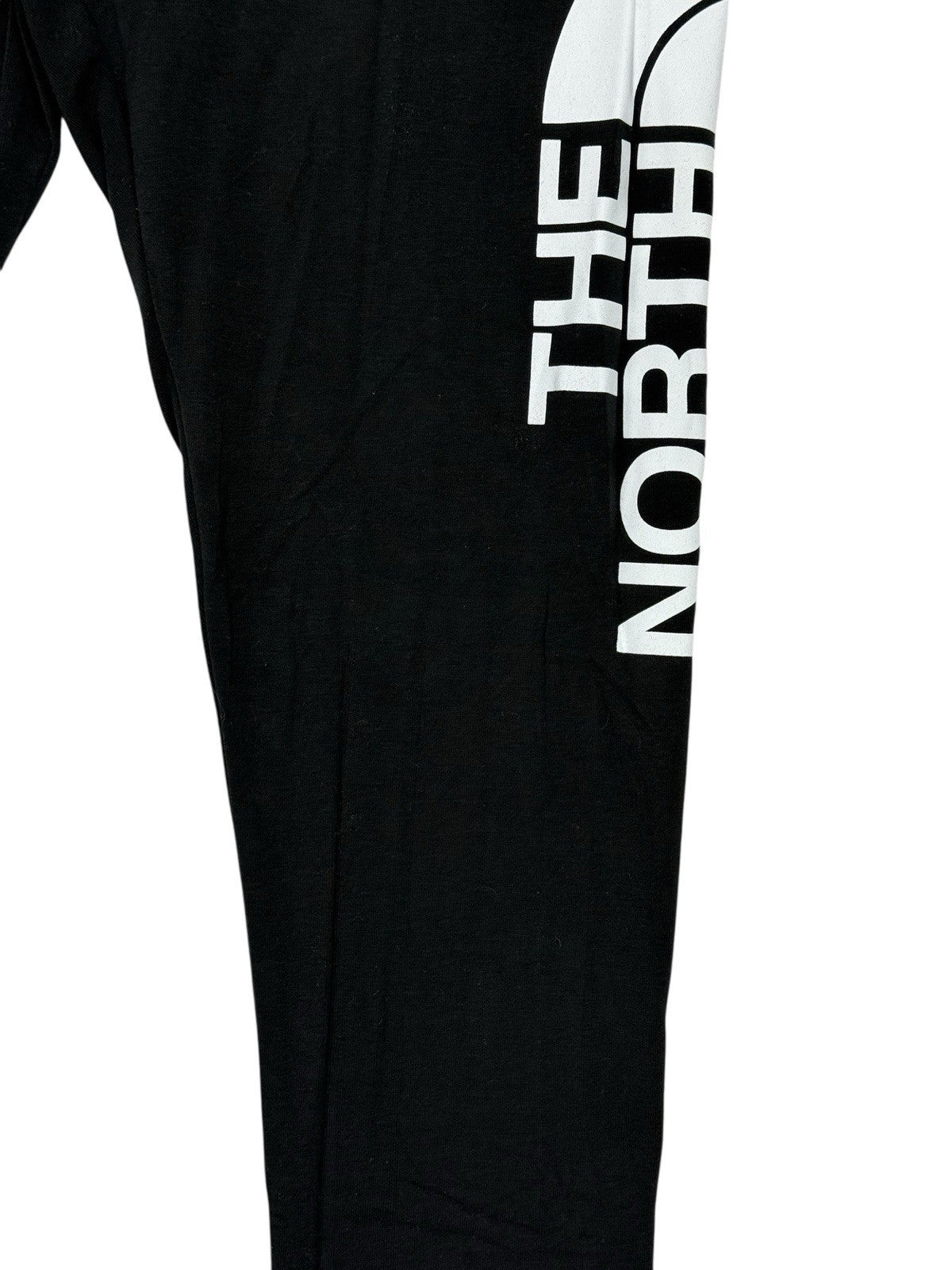The North Face Black Big Logo Printed Leggings Youth Large