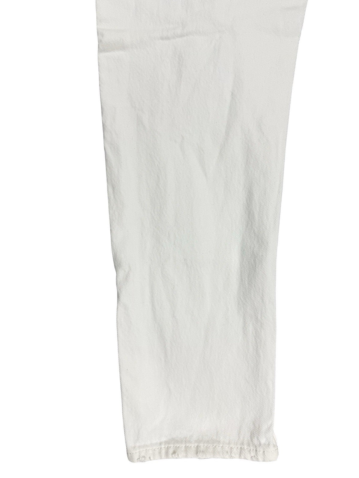 Levi's 501 CT White Distressed Denim Jeans 28W 32L