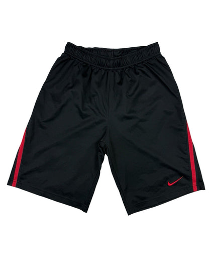 Nike Black Red Polyester Sport Shorts Large