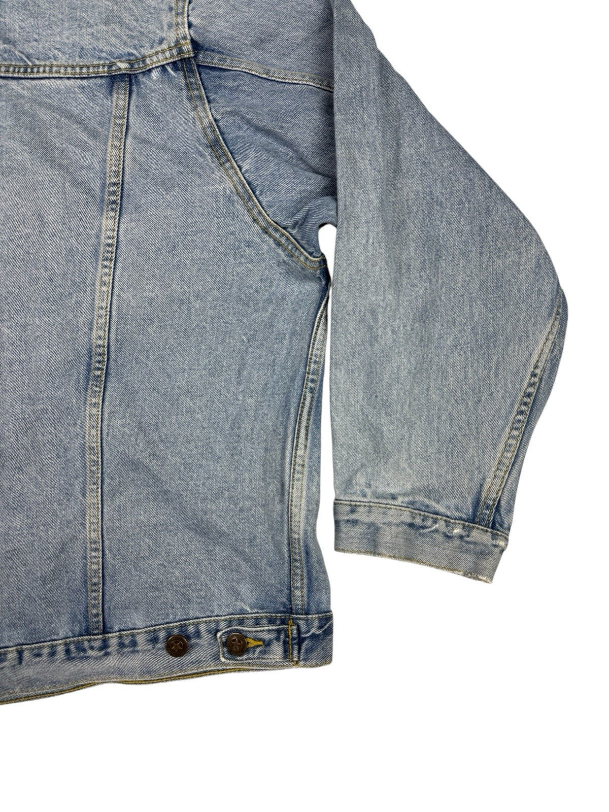 Faded Glory Retro Blue Denim Jacket 2XL