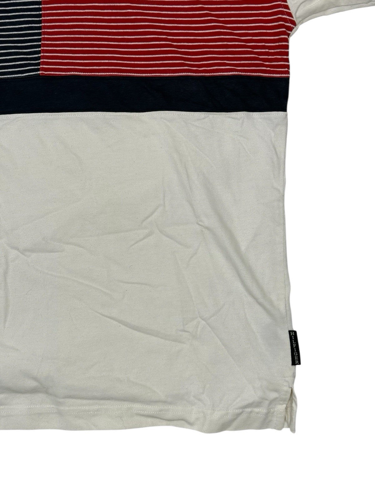 Tommy Hilfiger White Polo Top Medium
