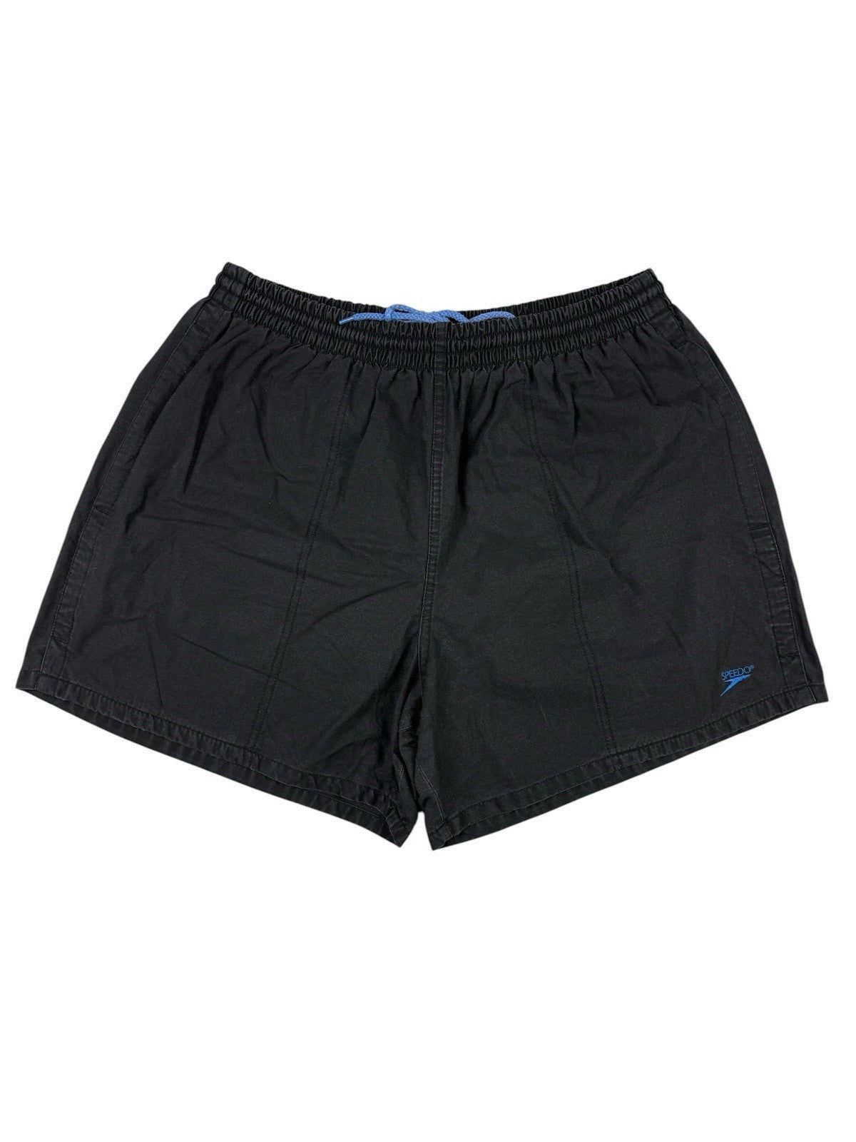 Speedo Vintage 90's Black Swim Trunk Shorts Large