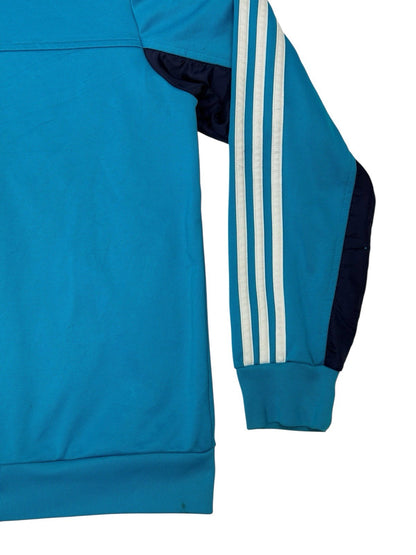 Adidas Real Madrid FC Blue Zip Track Jacket Youth XL (Age 15-16)