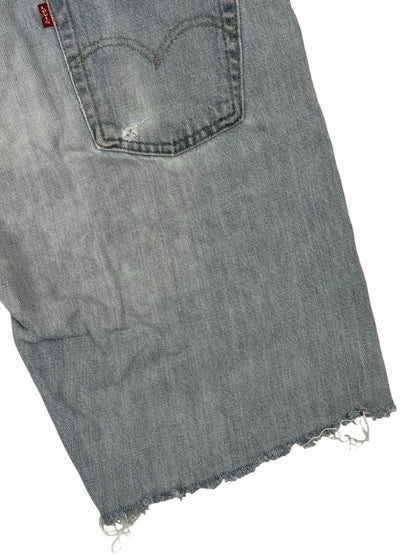 Levi's Blue Cut Off Shorts 34W