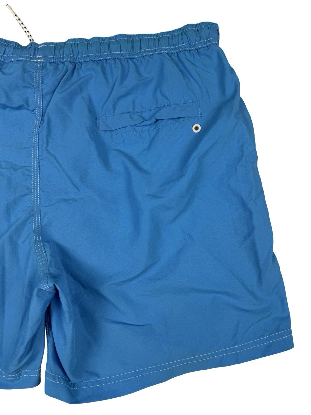 Lotto Retro Y2K Blue Mesh Web Lined Swim Short Trunks 3XL
