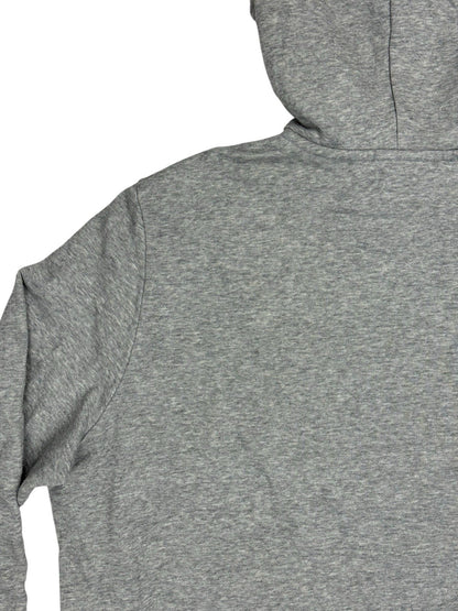 Adidas Grey Spellout Logo Hoodie 2XL