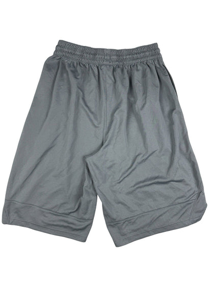 Nike Grey Dri Fit Polyester Active Sport Basketball Shorts Large
