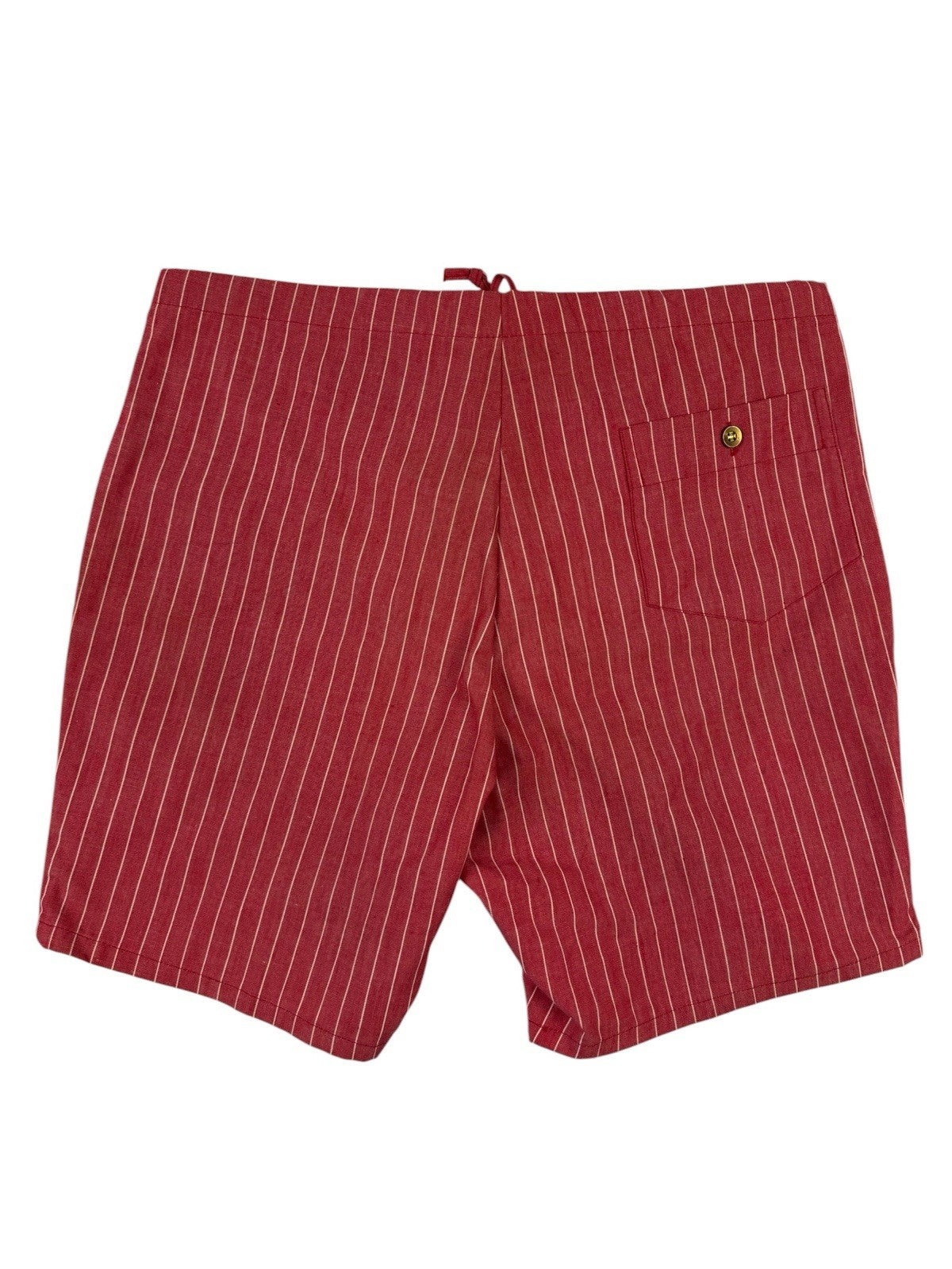 Vintage 60's McGregor Scotset Permanent Press Red Striped Chino Shorts Medium