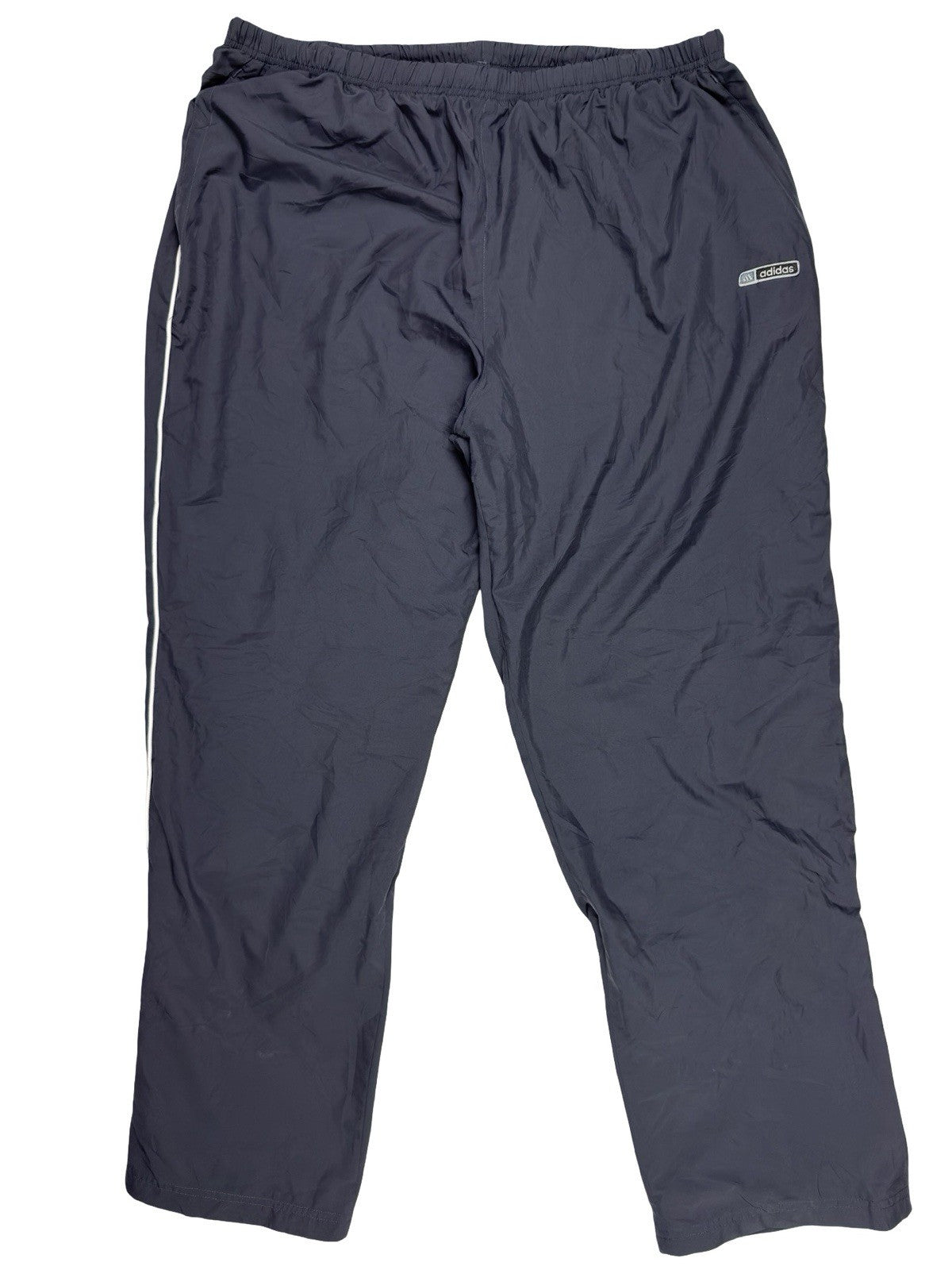 Adidas Vintage Y2K Blue Lined Tracksuit Bottoms Trousers XL 42W