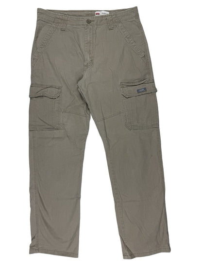Wrangler Beige Relaxed Fit Cargo Trousers 32W 32L