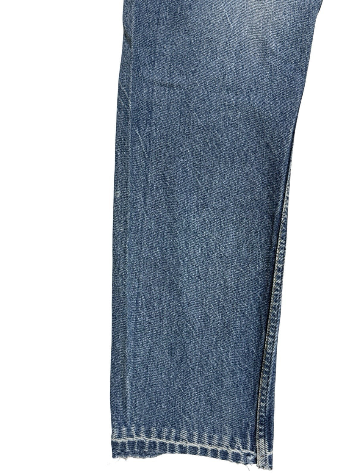 Levi's 501 Vintage 90's Blue Denim Straight Leg Jeans 30W 27L Made in USA