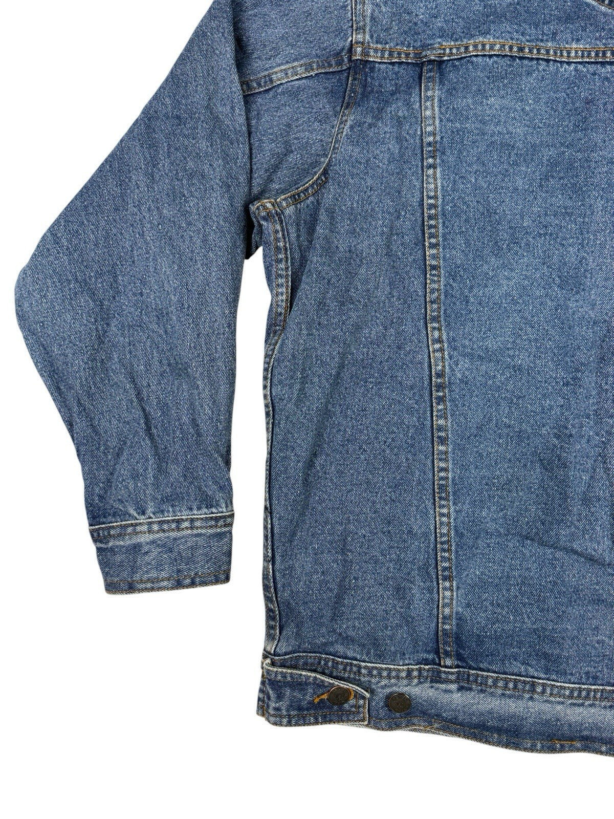 Denim Gear Retro Midwash Blue Cotton Jacket Medium