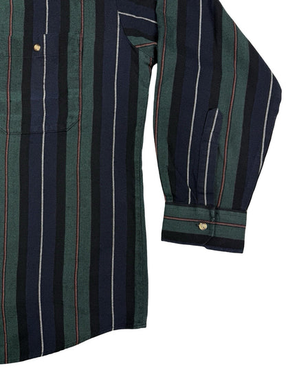 Northwest Territory Vintage 90s Multi Striped Button Closure Shirt Large