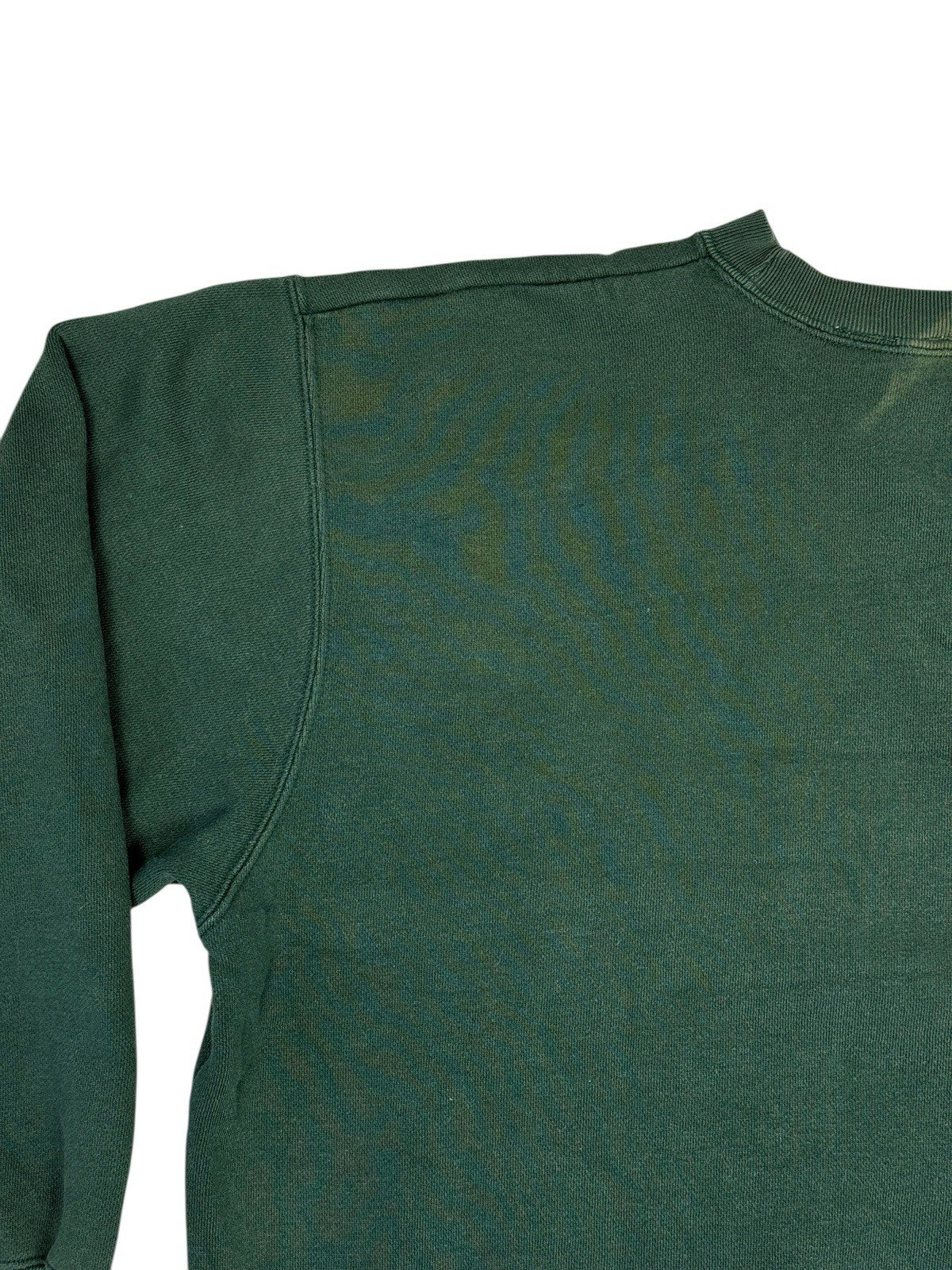 IZOD Green Retro Embroidered Cotton Blend Jumper Medium