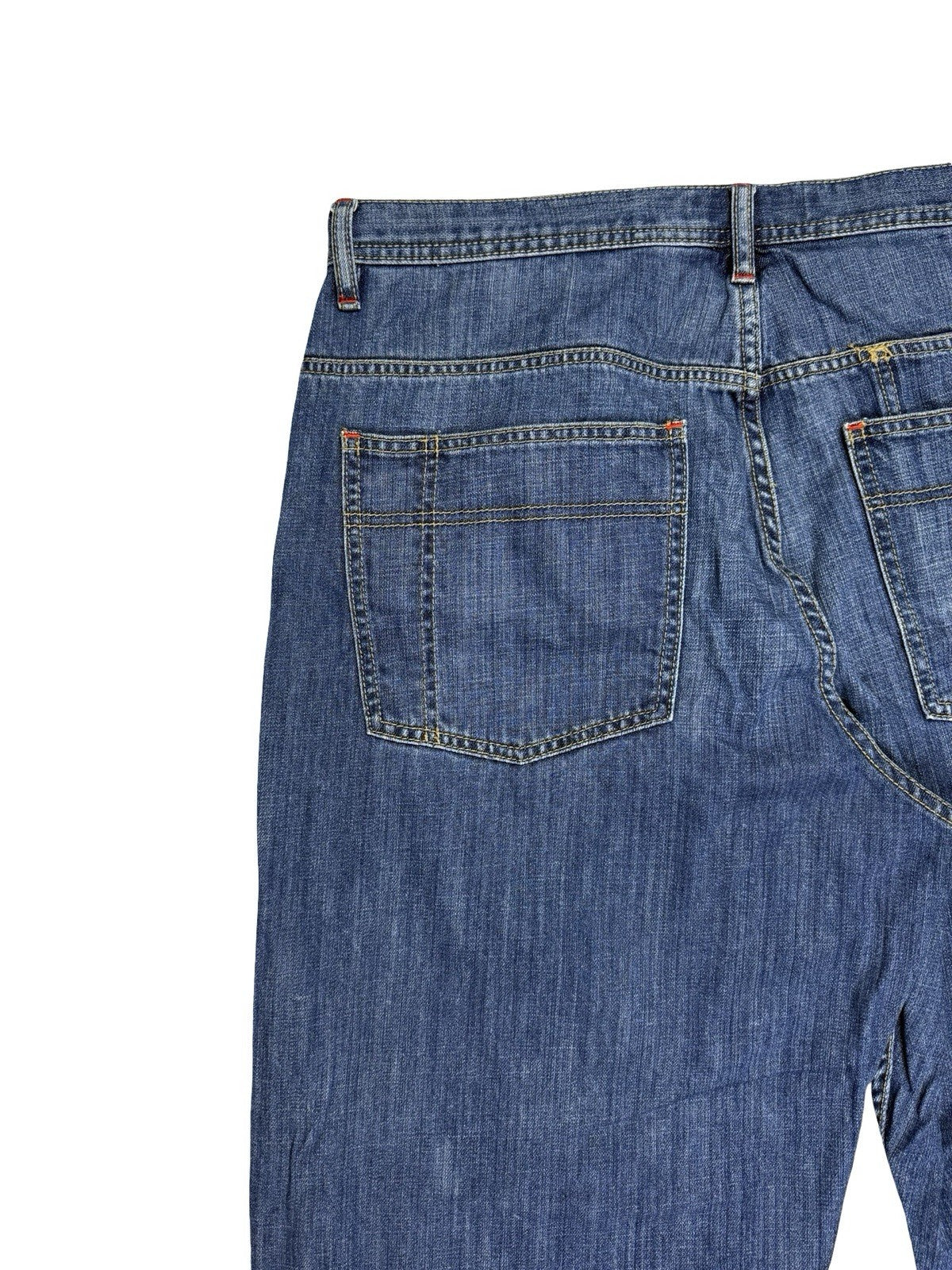 Sean John Retro Blue Wide Leg Relax Hip Hop Denim Jeans 36W 34L