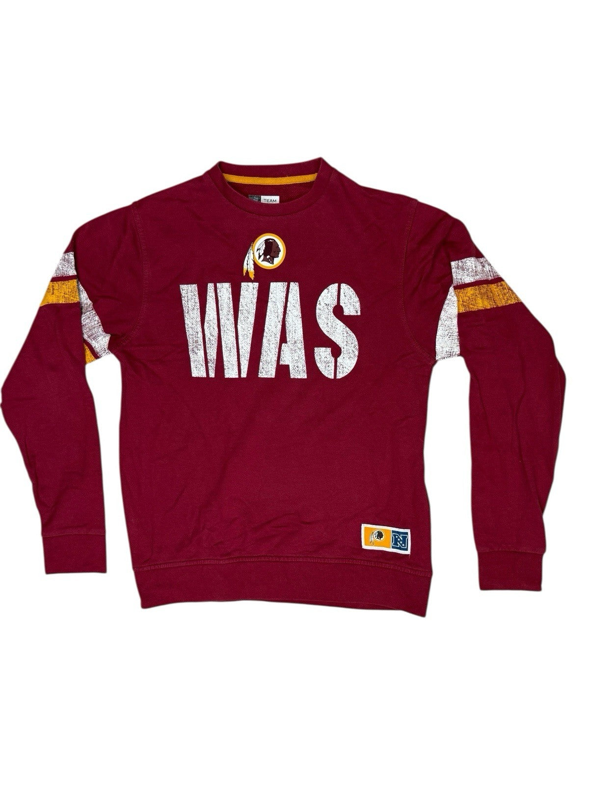 NFL Team Apparel Washington Redskins Retro American Football Jumper Small