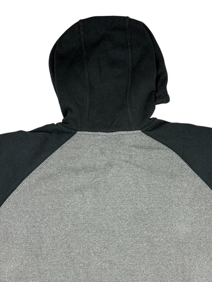 NFL Pittsburgh Steelers Retro Grey Zip Hoodie Jacket XL