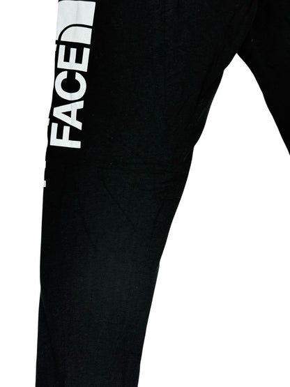 The North Face Black Big Logo Printed Leggings Youth Large