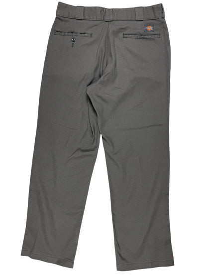 Dickies 874 Flex Original Fit Grey Chino Work Trousers 34W 30L
