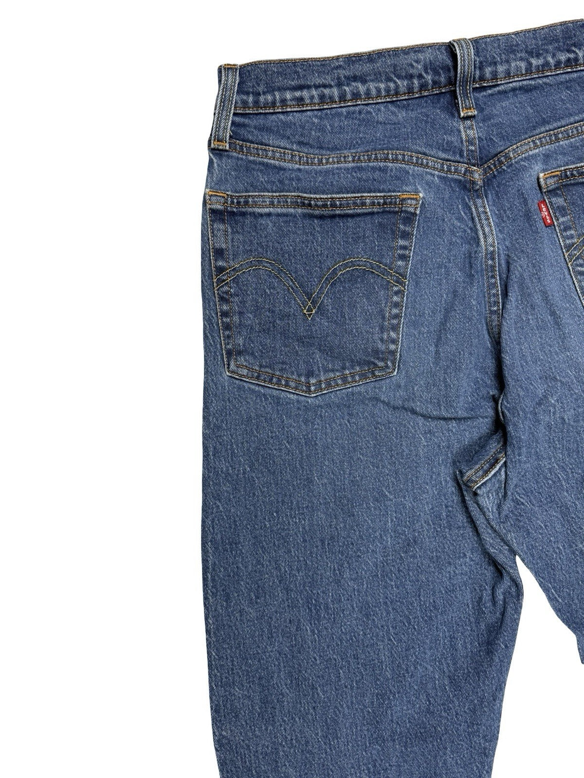 Levi's 501 Blue Denim Straight Leg Jeans 30W 30L