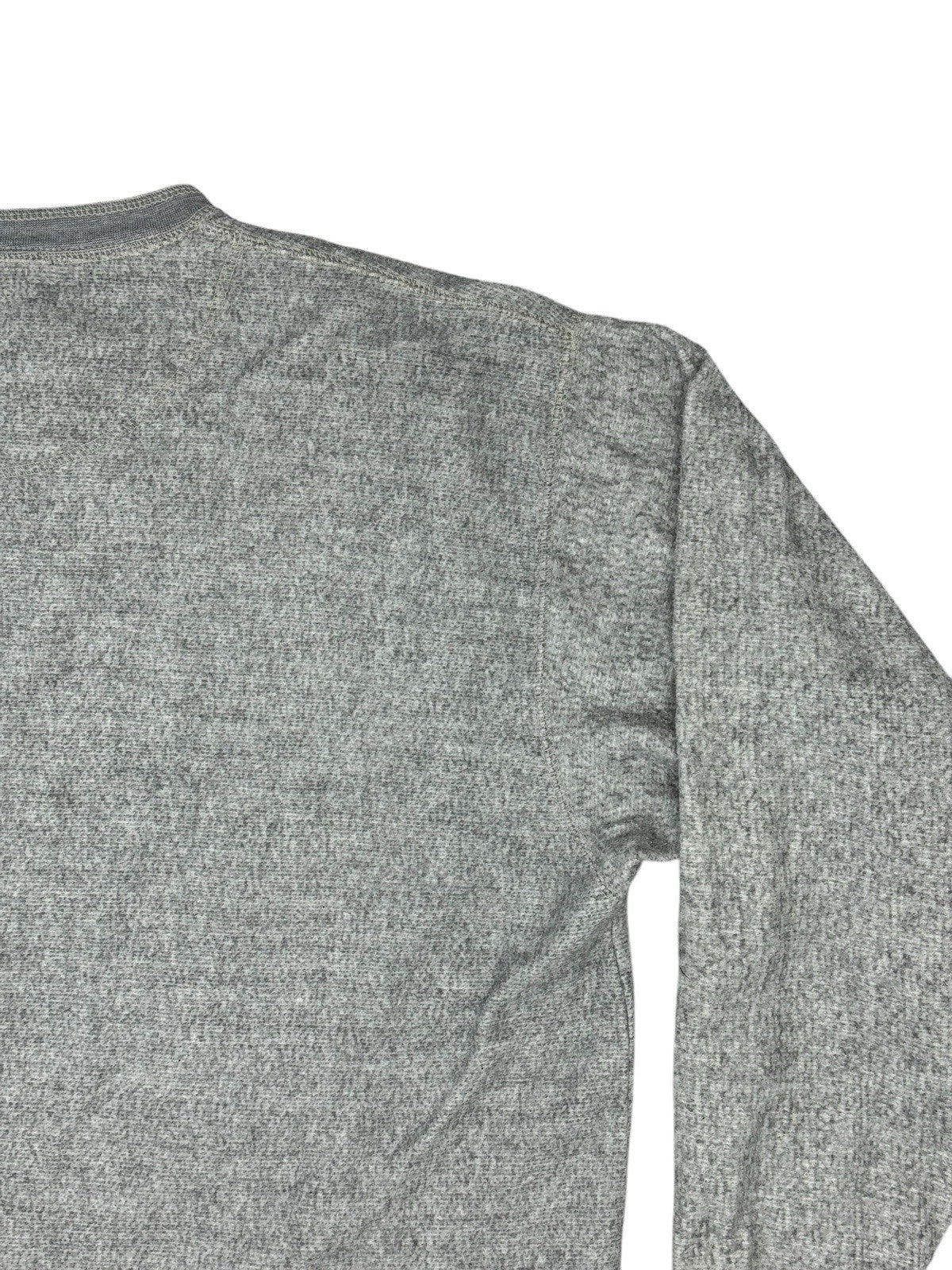 Pro Edge NFL Vintage Pittsburgh Steelers Grey Henley Jumper XL