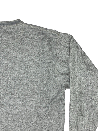 Pro Edge NFL Vintage Pittsburgh Steelers Grey Henley Jumper XL